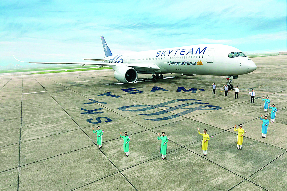 Tích Lũy Dặm Trên Chuyến Bay SkyTeam Cơ Hội tốt  của Khách hàng Vietnam Airlines