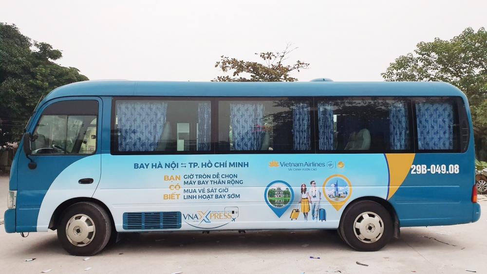 Xe Mini Bus của các hãng hàng không tại Sân Bay Nội Bài